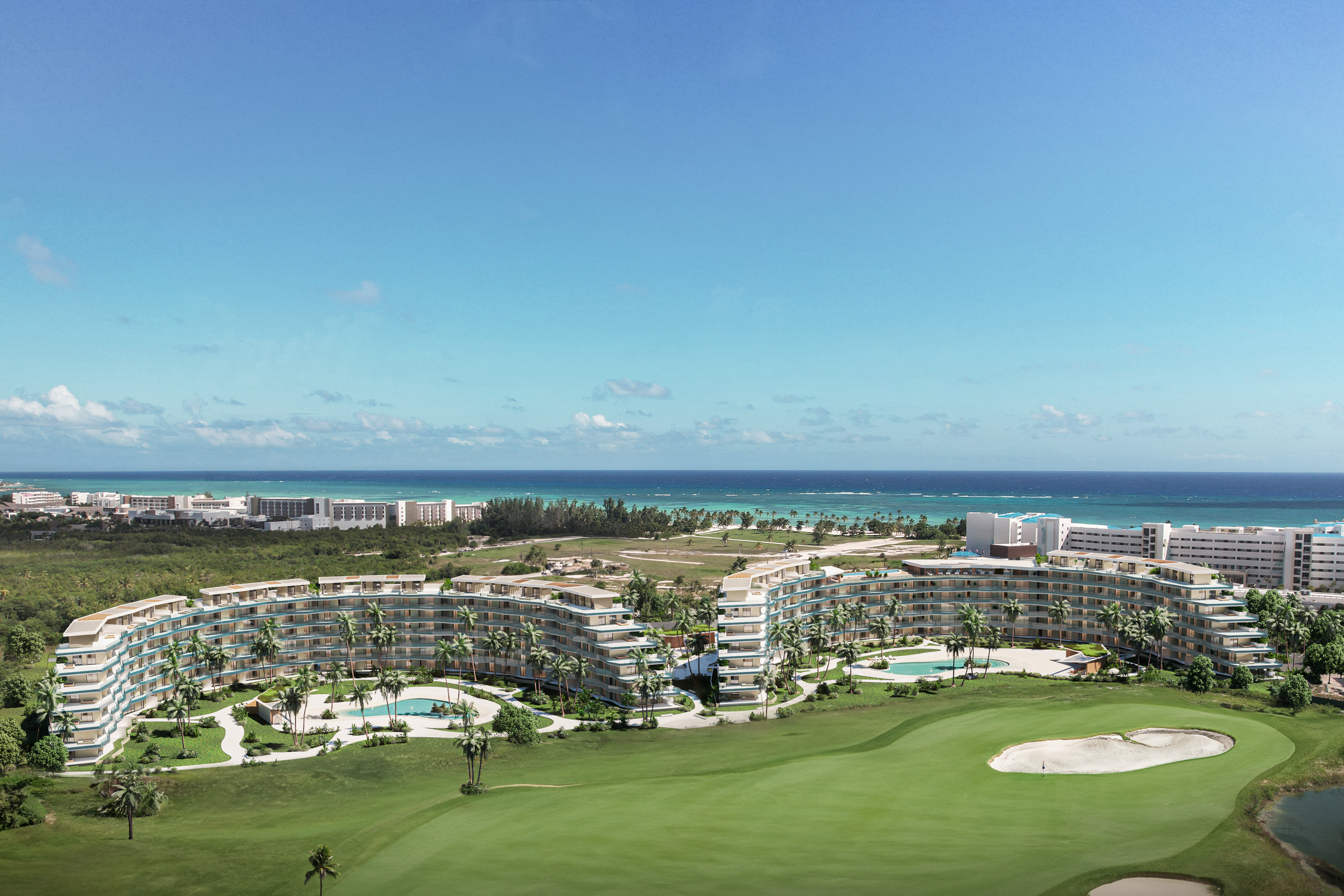Golf Residential Resort - 2 Bedroom 2 Bathroom Condo - Cap Cana - Punta Cana - Dominican Republic