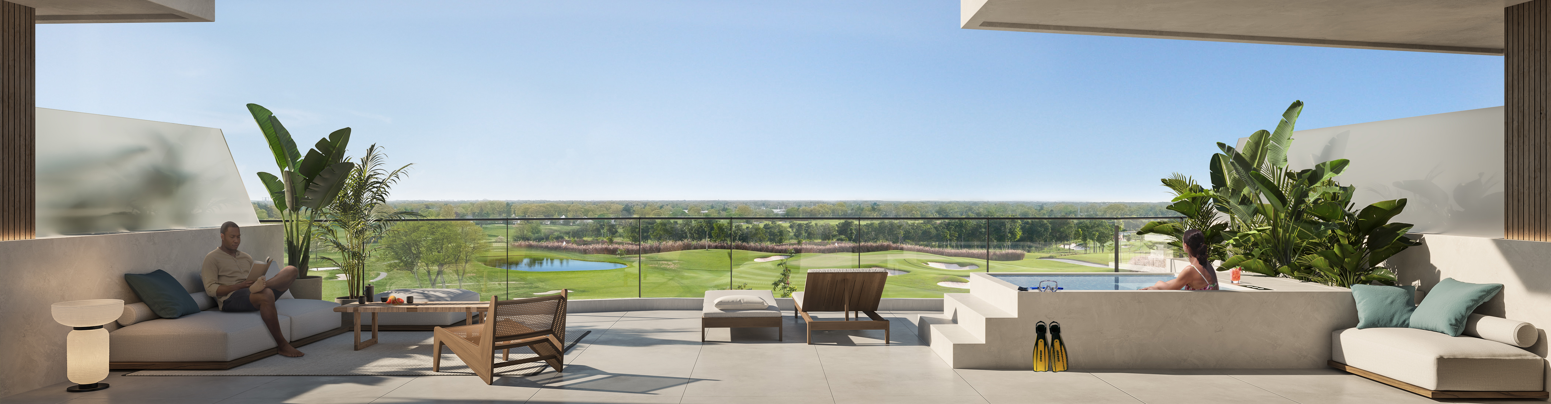 Golf Residential Resort - 2 Bedroom 2 Bathroom Condo - Cap Cana - Punta Cana - Dominican Republic - Image 7