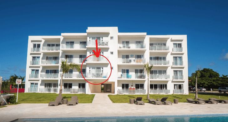 Newly Furnished Studio with Mountain and Pool View in Sosua Ocean Village | Great Rental Property