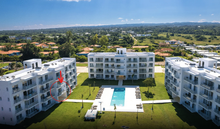 Newly Furnished Studio with Mountain and Pool View in Sosua Ocean Village | Great Rental Property - Thumbnail 2