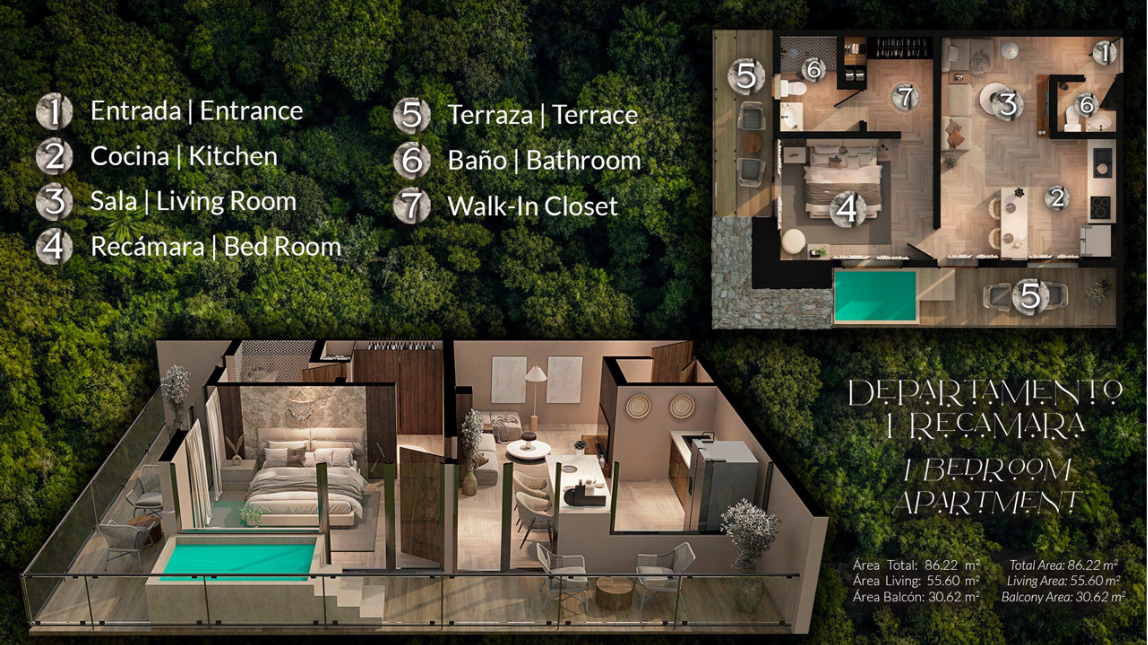 1-Bedroom Residences – Pirámides Tulum Mexico - Thumbnail 4
