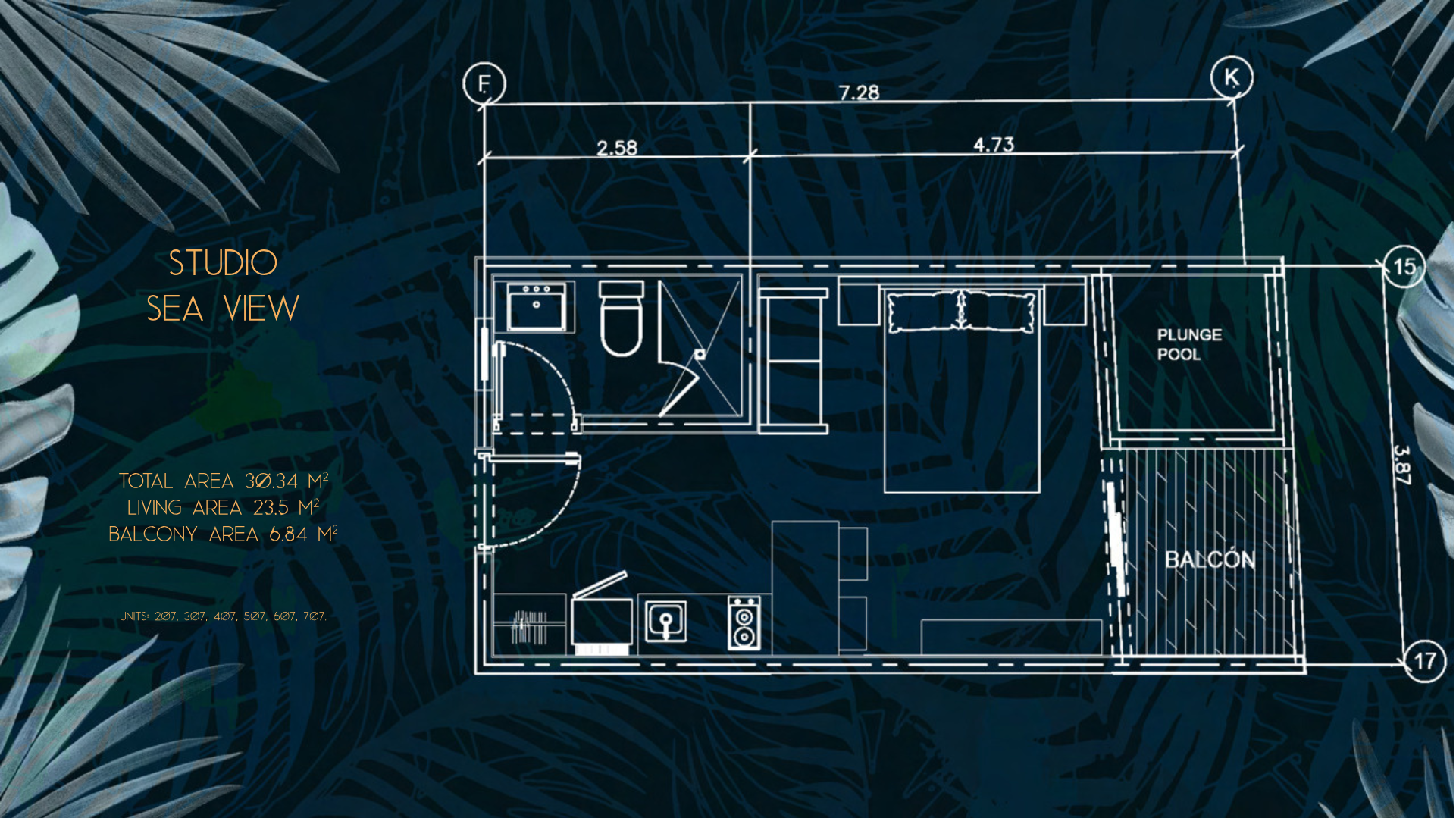 Studios with Balcony or Garden View – Ocean View, Tulum, Mexico - Thumbnail 2