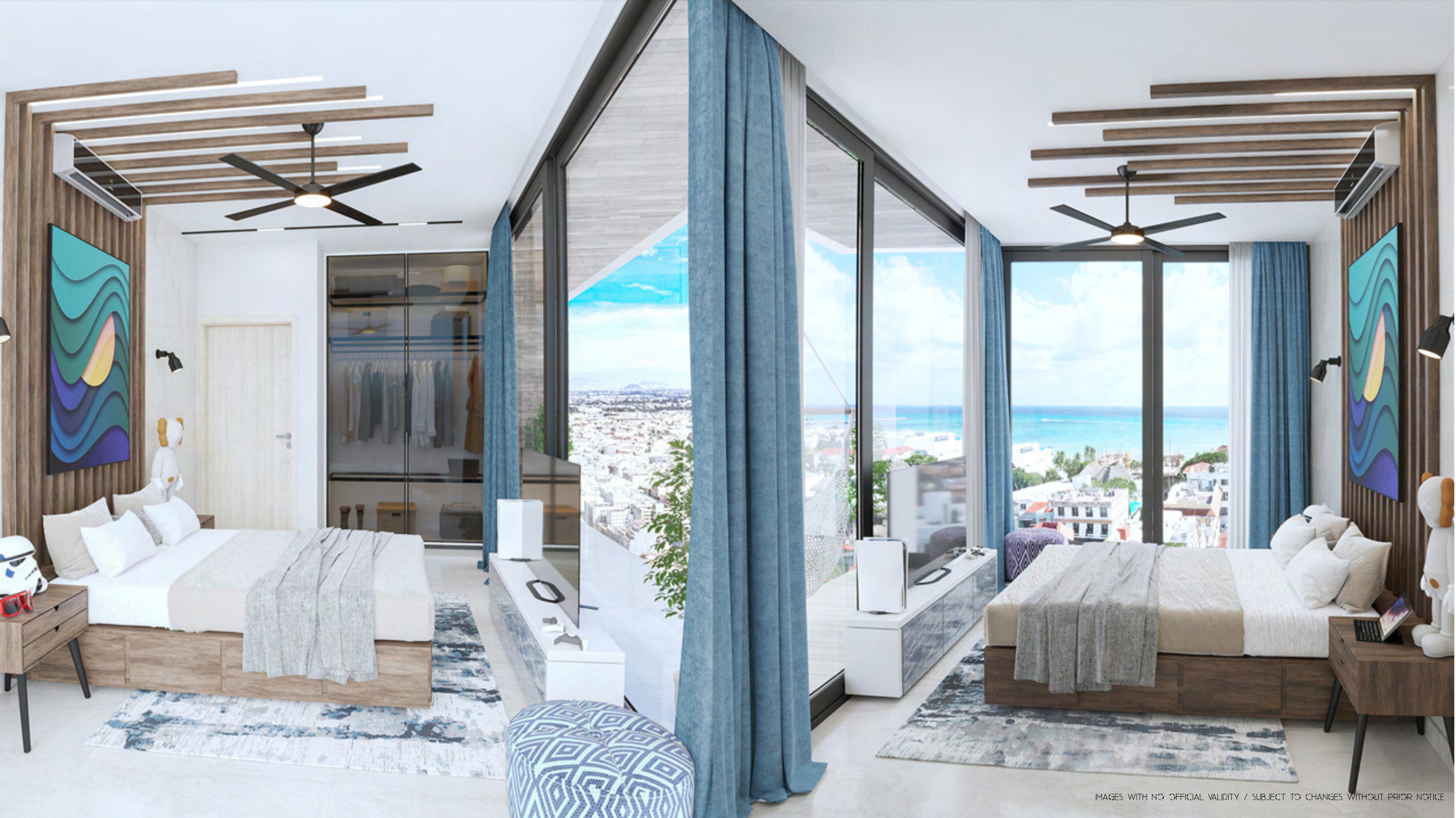 Studios with Balcony or Garden View – Ocean View, Tulum, Mexico - Thumbnail 10