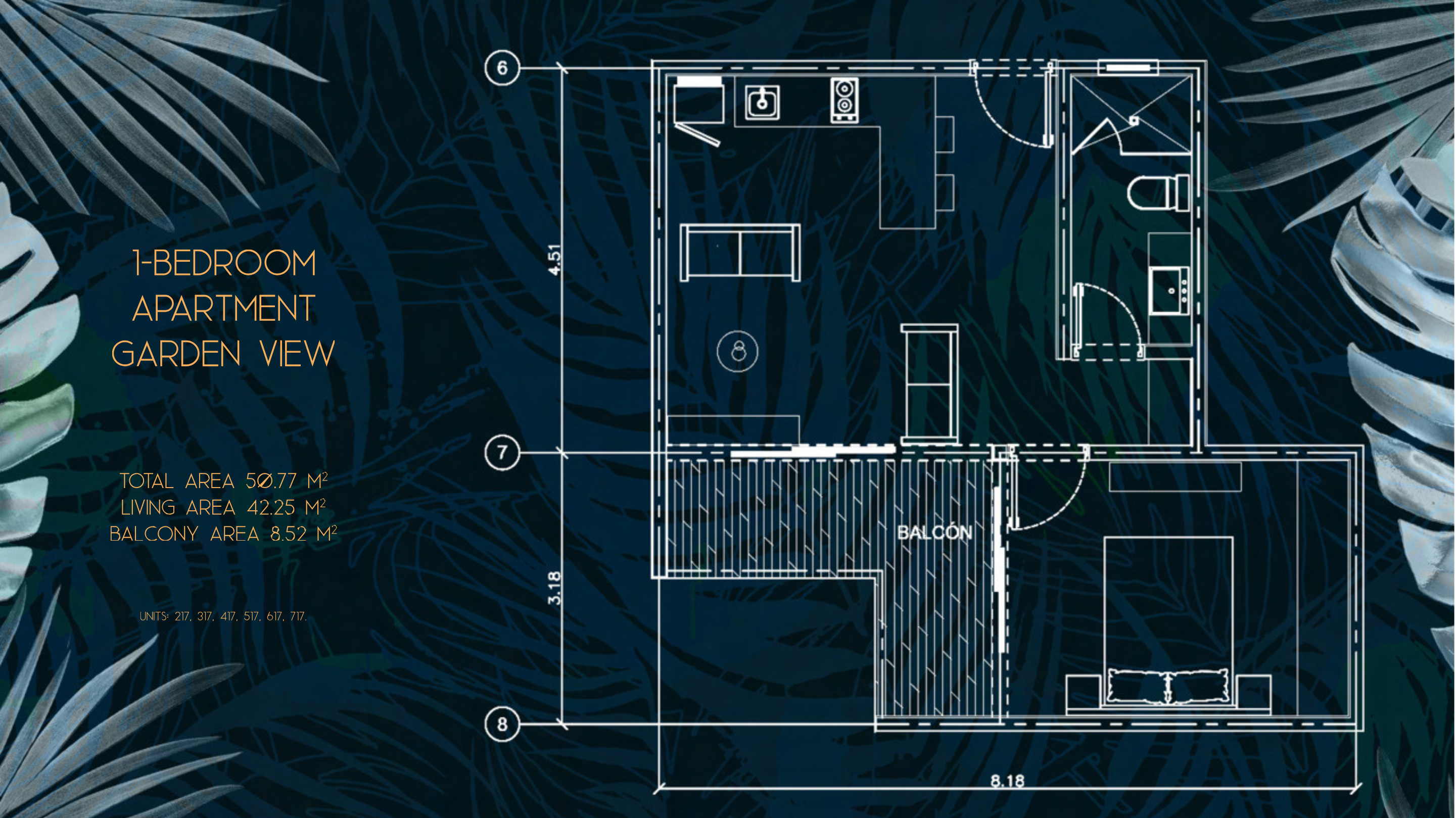 1-Bedroom Apartments with Sea or Garden View – Ocean View, Tulum, Mexico - Thumbnail 5