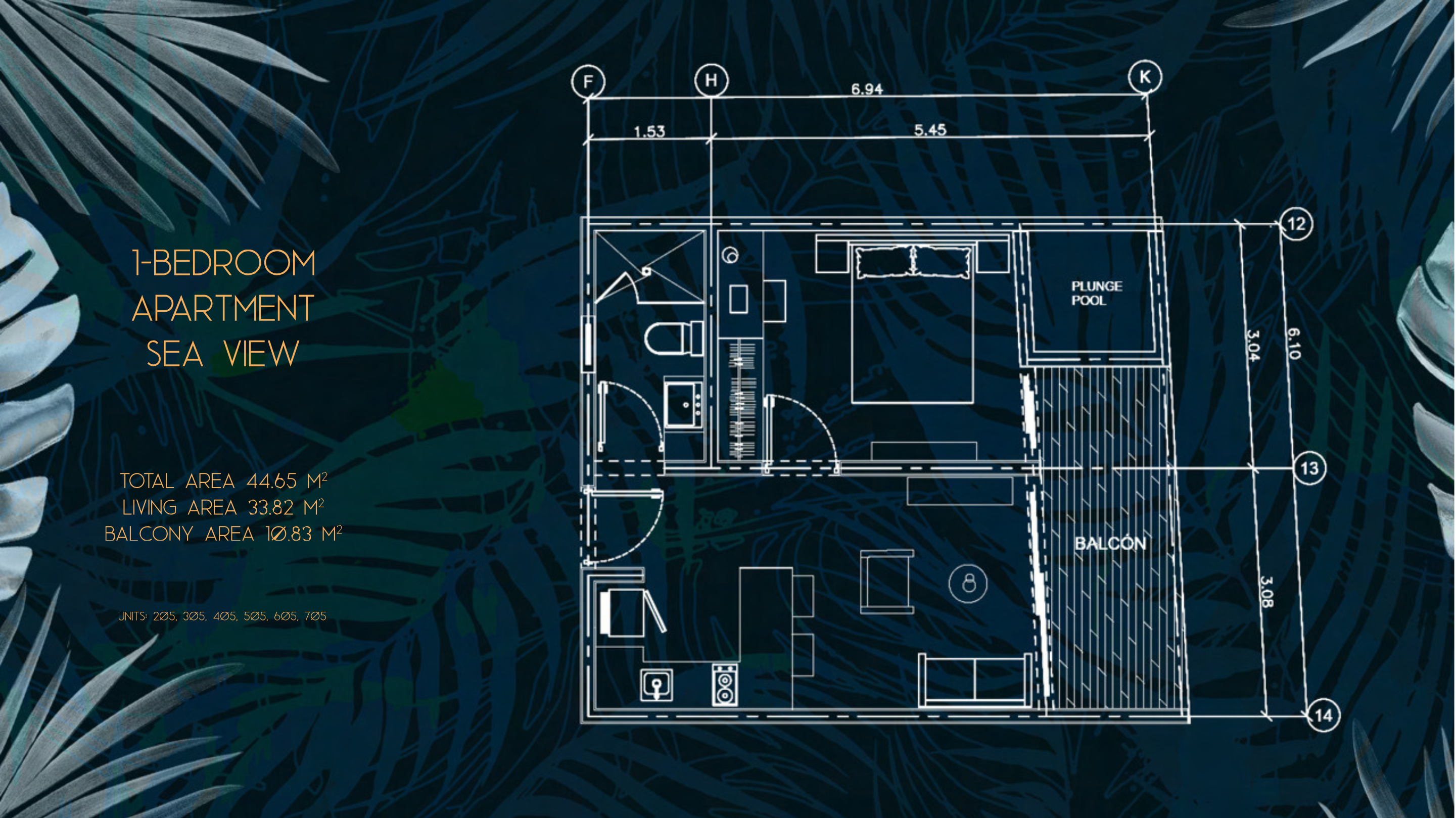 1-Bedroom Apartments with Sea or Garden View – Ocean View, Tulum, Mexico - Thumbnail 3