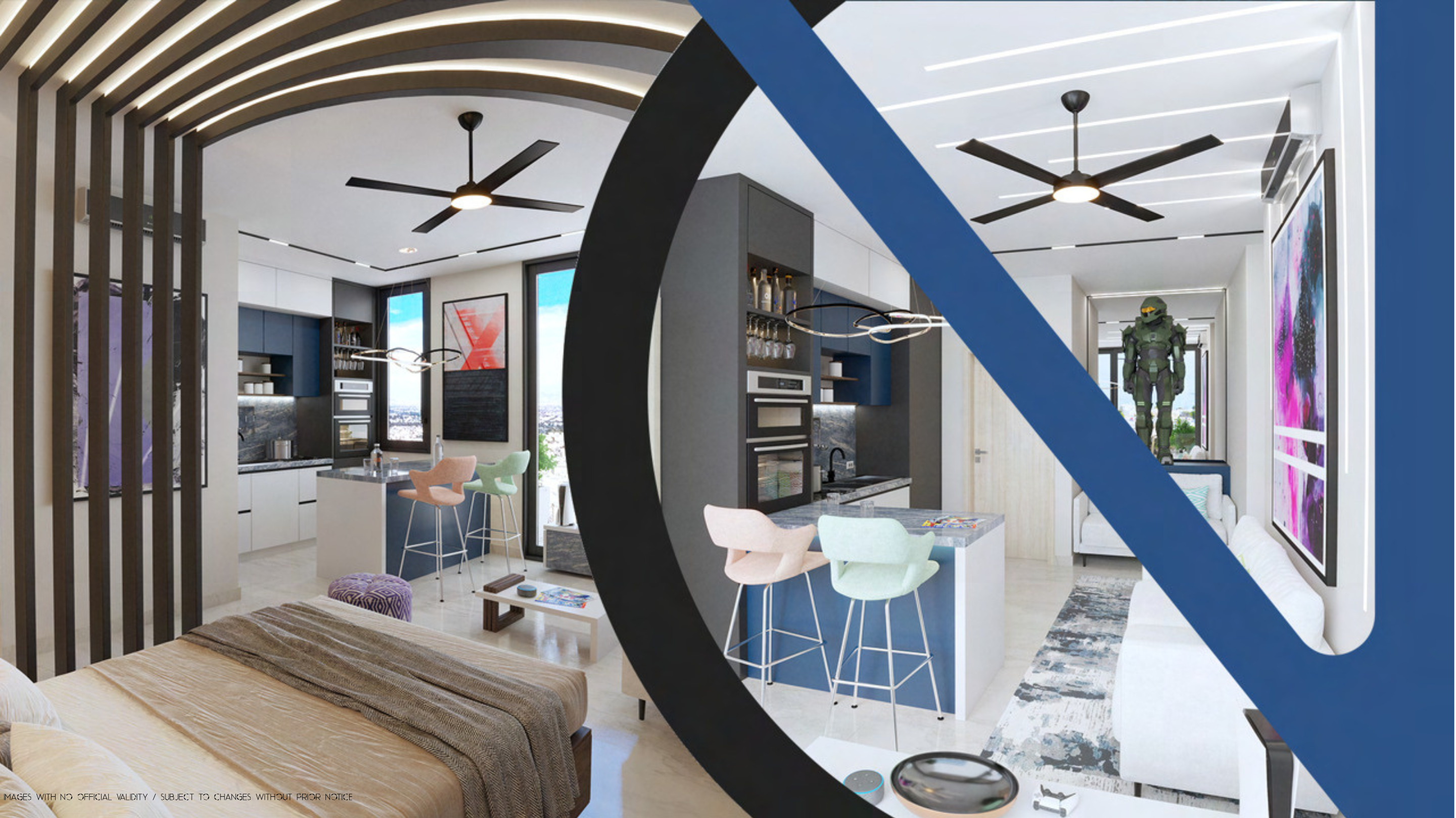 2-Bedroom Lock-Off Residences – Ocean View, Tulum Mexico - Thumbnail 3
