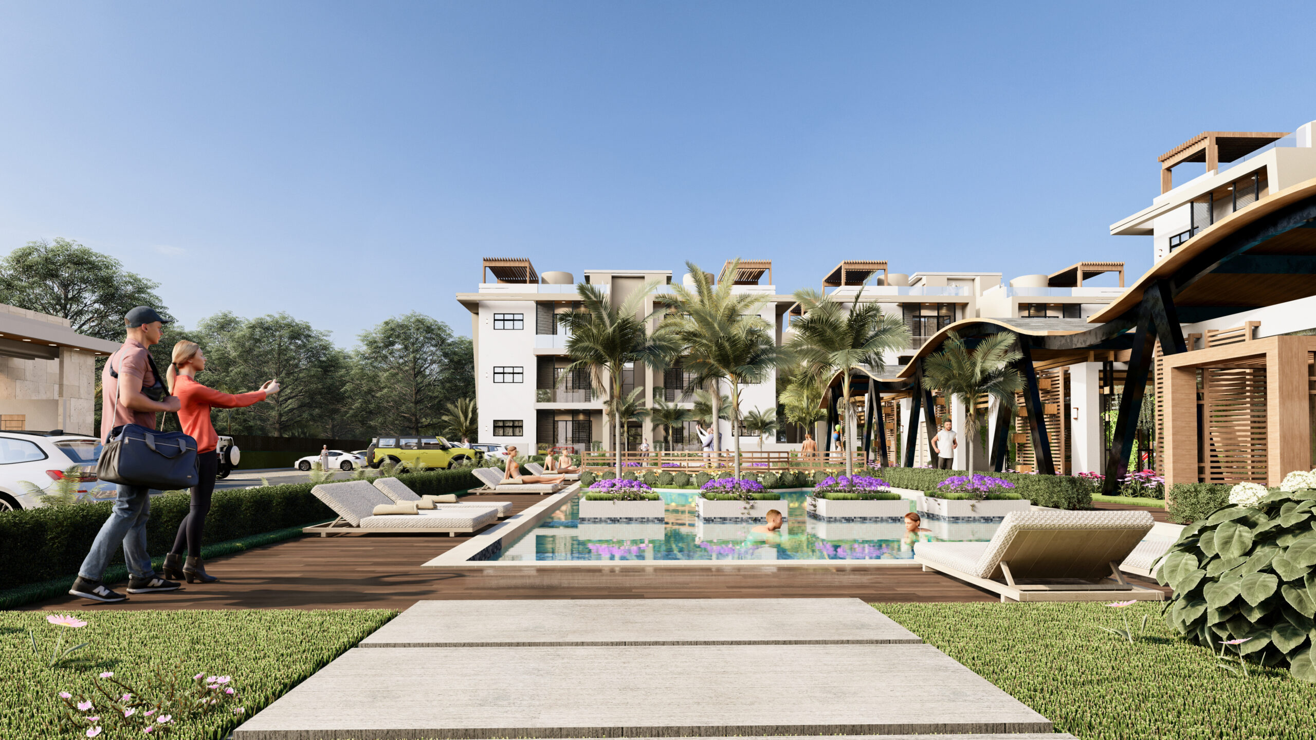 Terraform II – 2 Bedroom Luxury Apartment in Punta Cana, Dominican Republic - Thumbnail 2