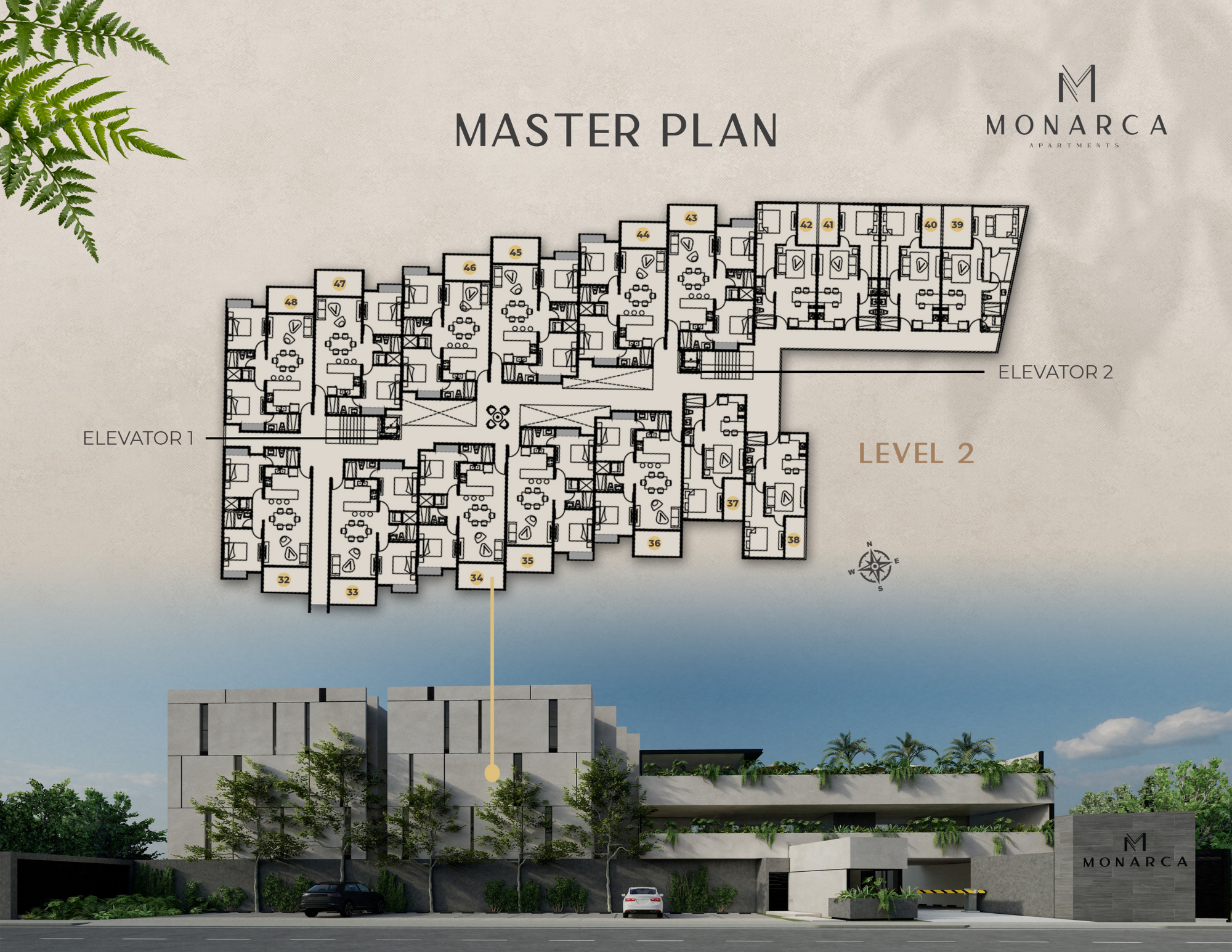 1-Bedroom Condo at Monarca Residences Merida, Yucatan, Mexico - Thumbnail 11