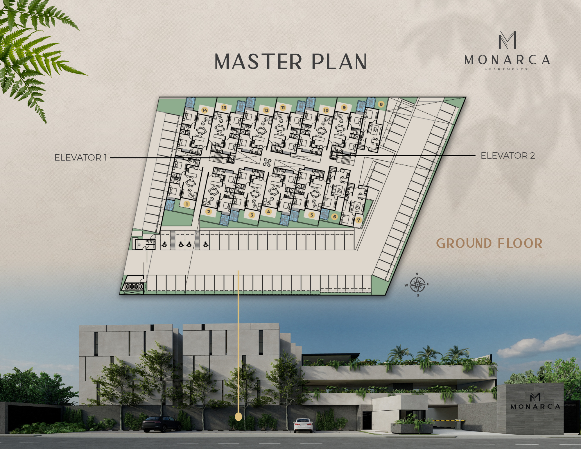 1-Bedroom Condo at Monarca Residences Merida, Yucatan, Mexico - Thumbnail 9
