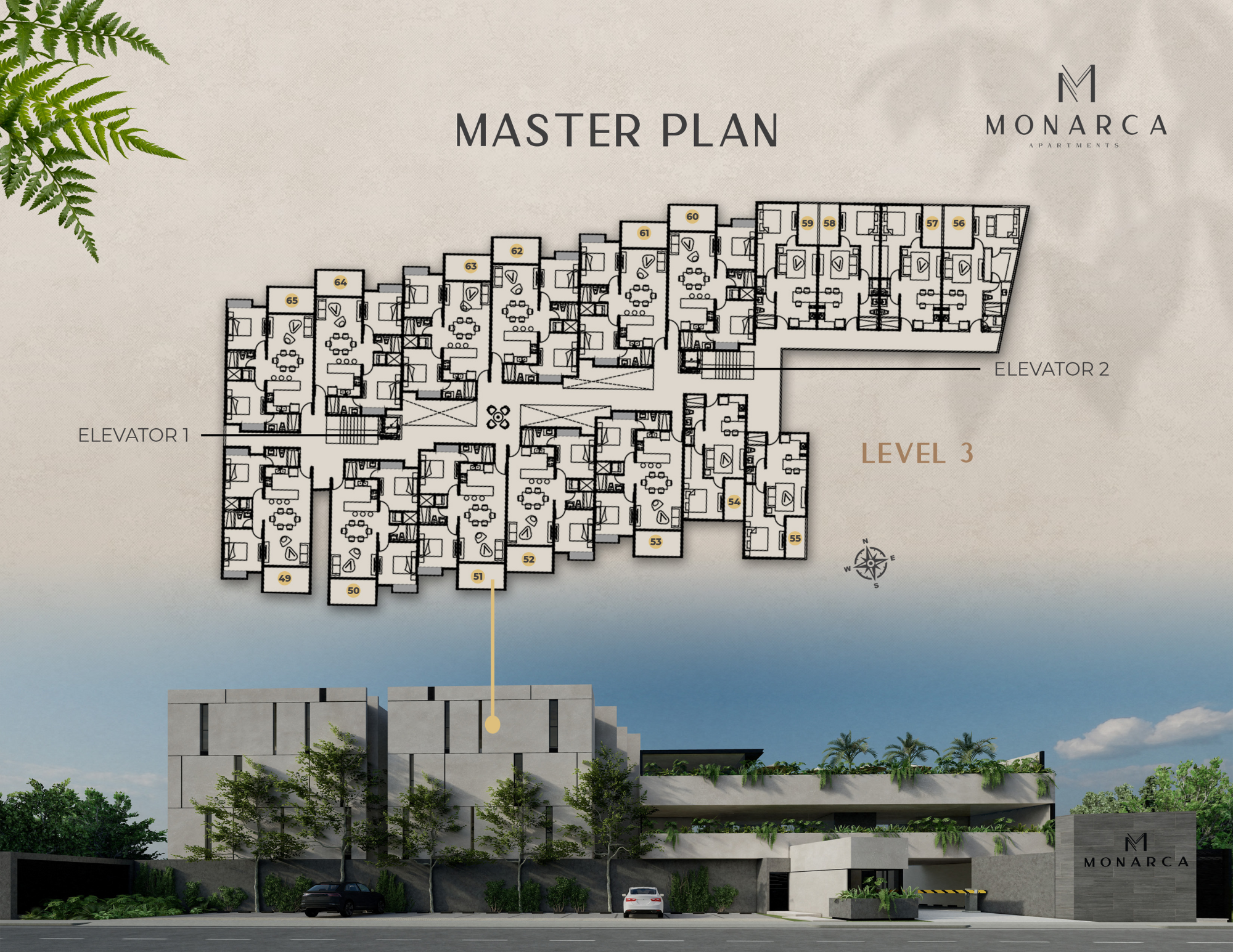2-Bedroom Condo at Monarca Residences Merida, Yucatan, Mexico - Thumbnail 13