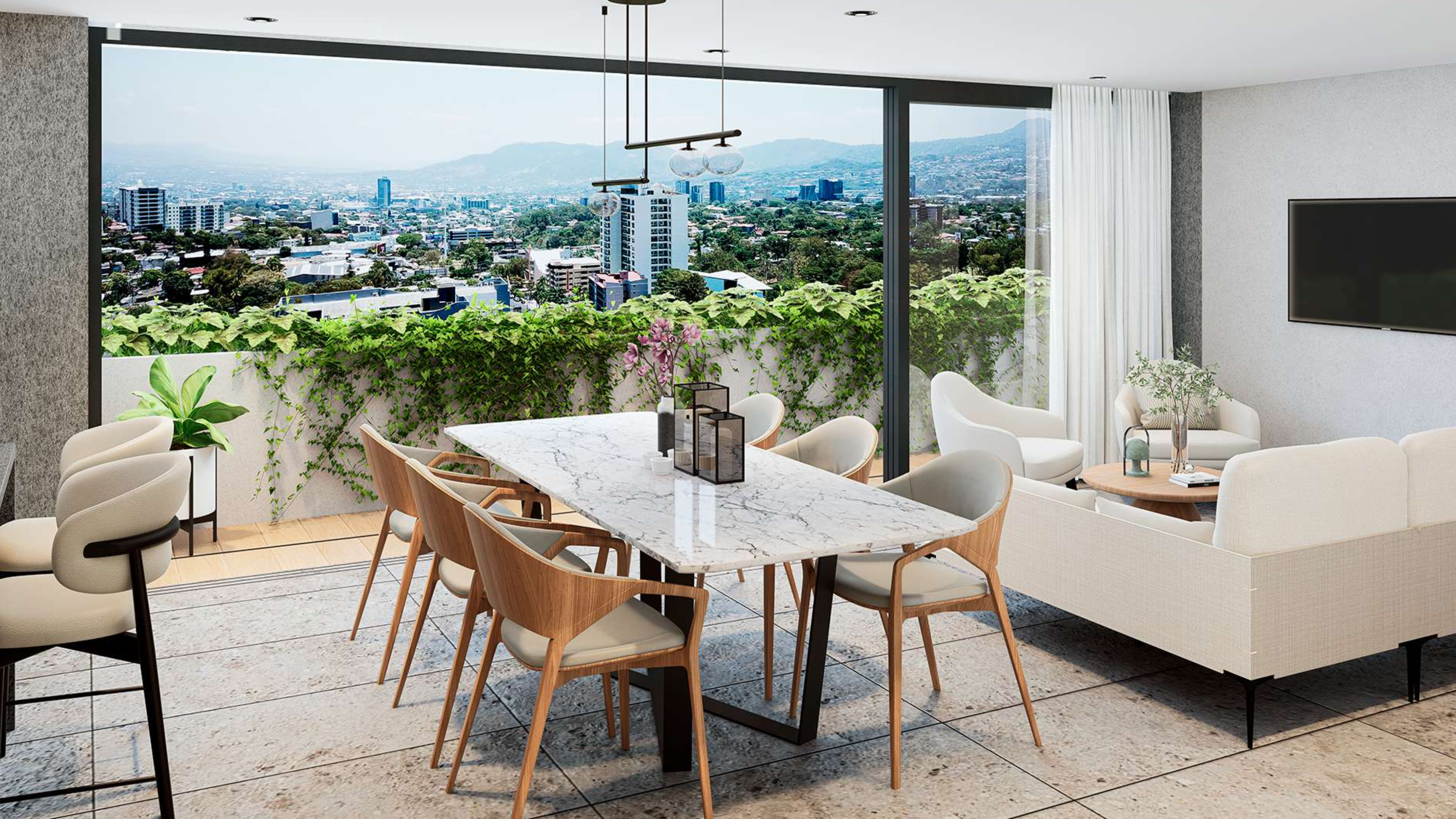 Aura360 – 3 Bedroom Apartments - San Salvador - El Salvador - Thumbnail 3