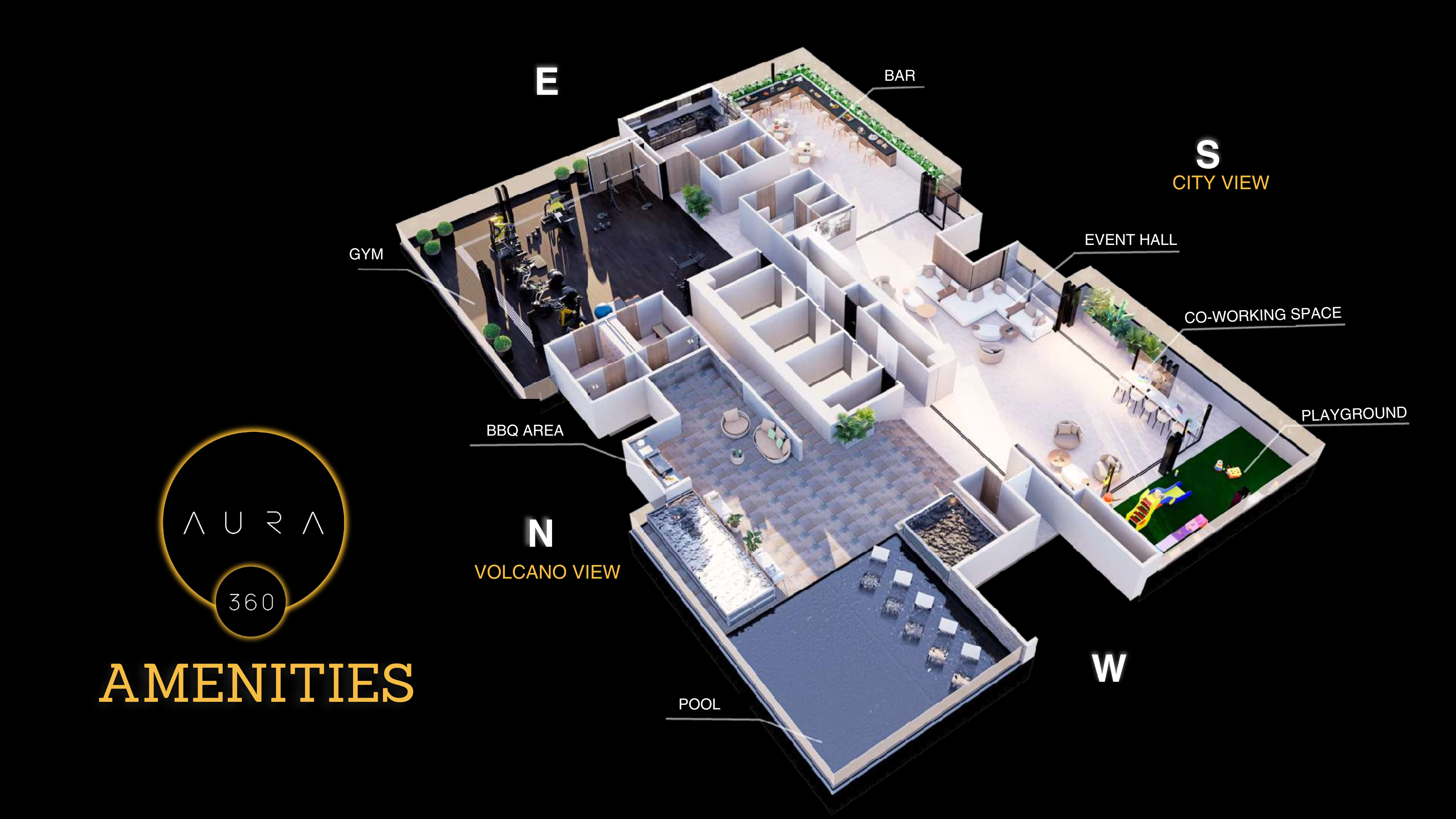 Aura360 – 5 Bedroom Apartments - San Salvador - El Salvador - Thumbnail 14