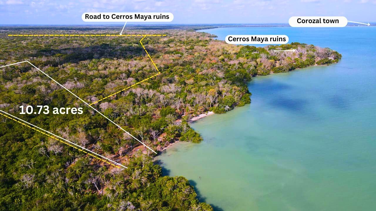 Beachfront Land for Sale – 10.73 Acres by Cerros Maya Ruins, Corozal, Belize - Thumbnail 5