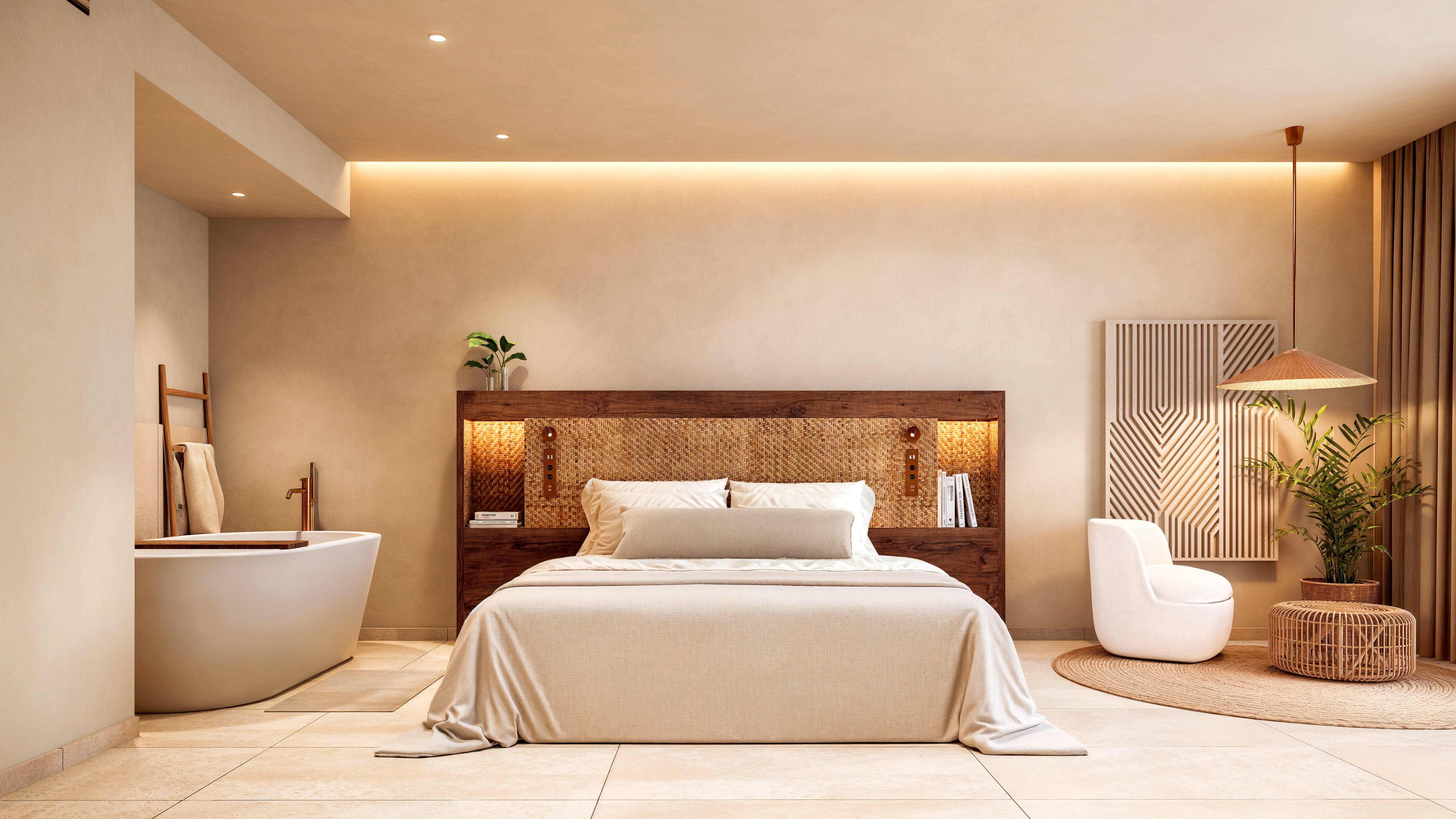 Master Suite Pool View – Oceana Boutique Residences - Image 1