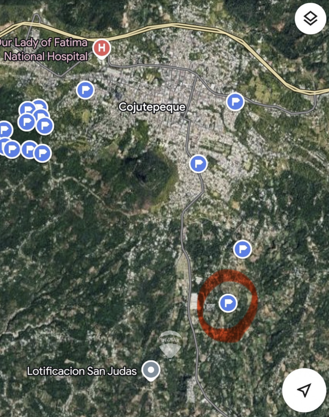 PLOT OF LAND WITH SIMPLE CONSTRUCTIONS OUTSKIRTS OF COJUTEPEQUE - Image 3