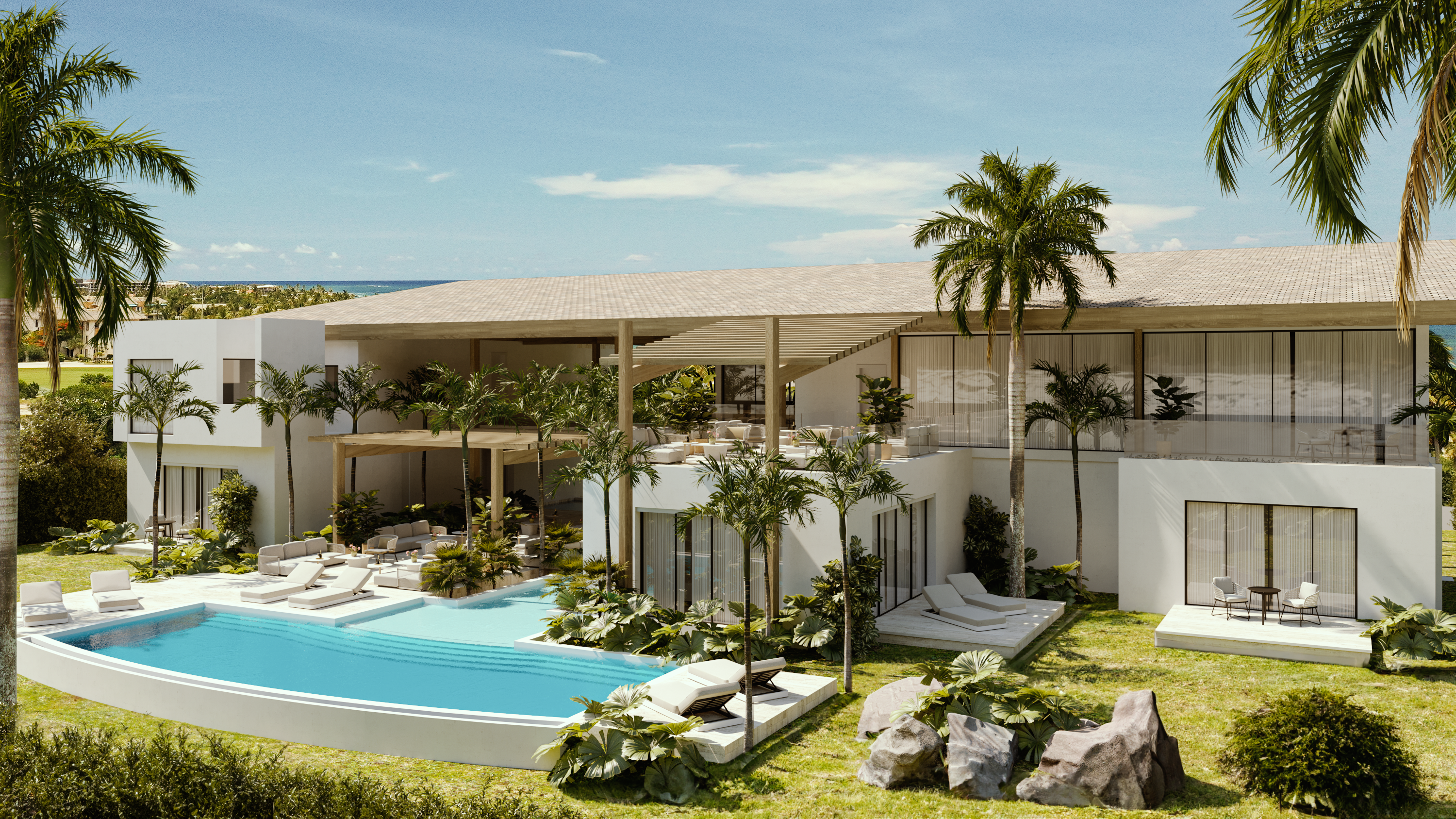 Villa Videre – Luxury Ocean & Golf View Estate | Cap Cana