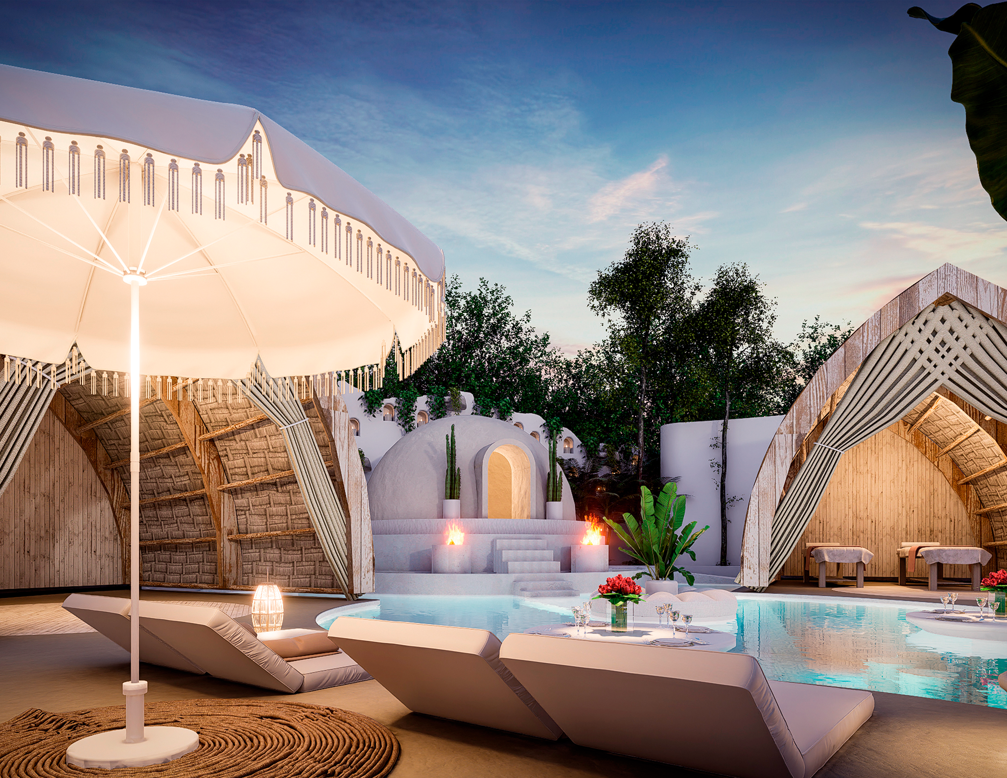 Master Villa (3 Bedroom) – The SAKK Villas & Wellness | Tulum - Image 1